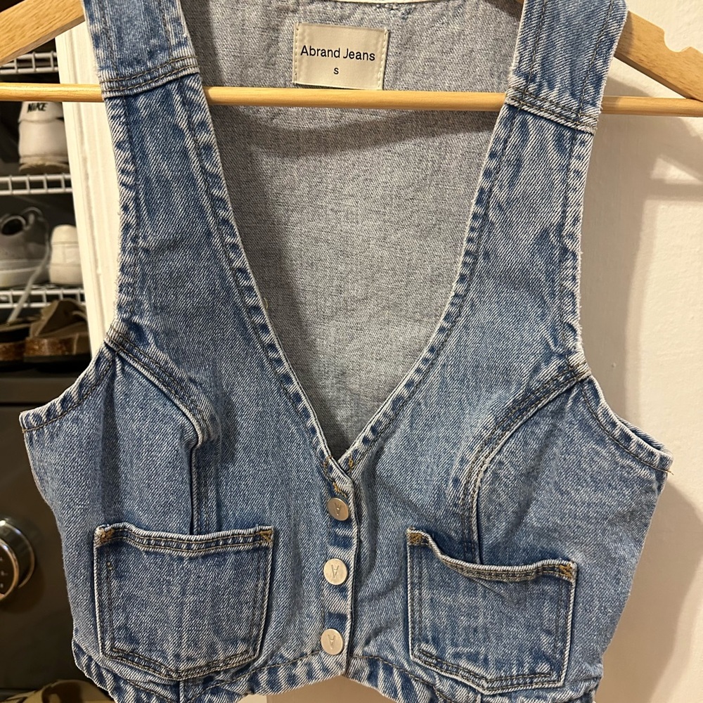 Abrand Denim Vest